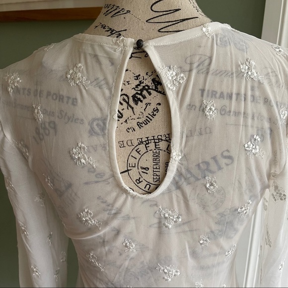 NWT Intimately X Free People Makeout Mesh Bodysuit - Picture 6 of 7